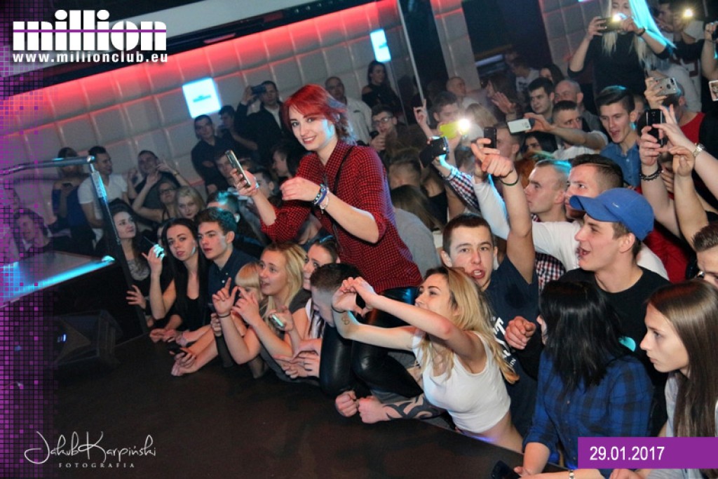 Niedzielny koncert Cypisa w klubie Million