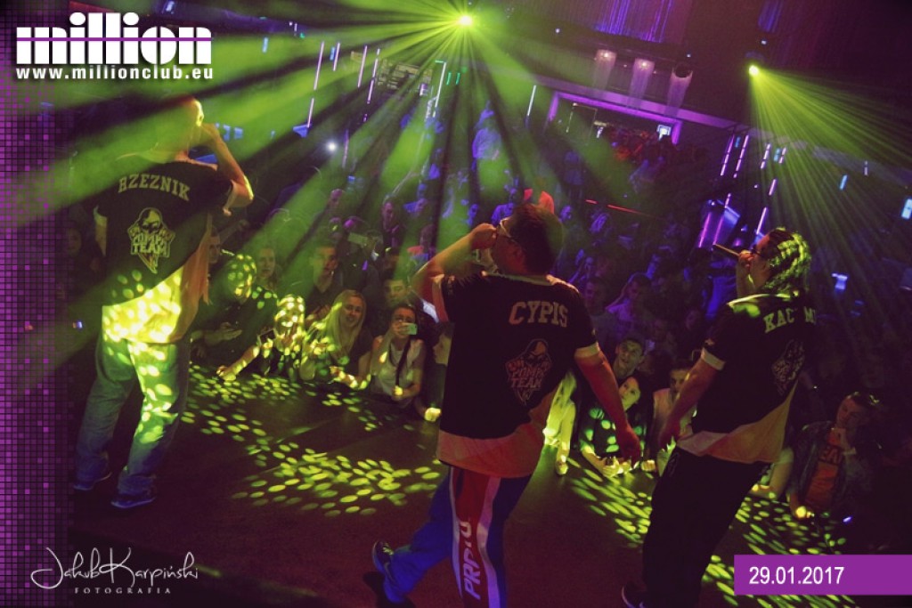 Niedzielny koncert Cypisa w klubie Million
