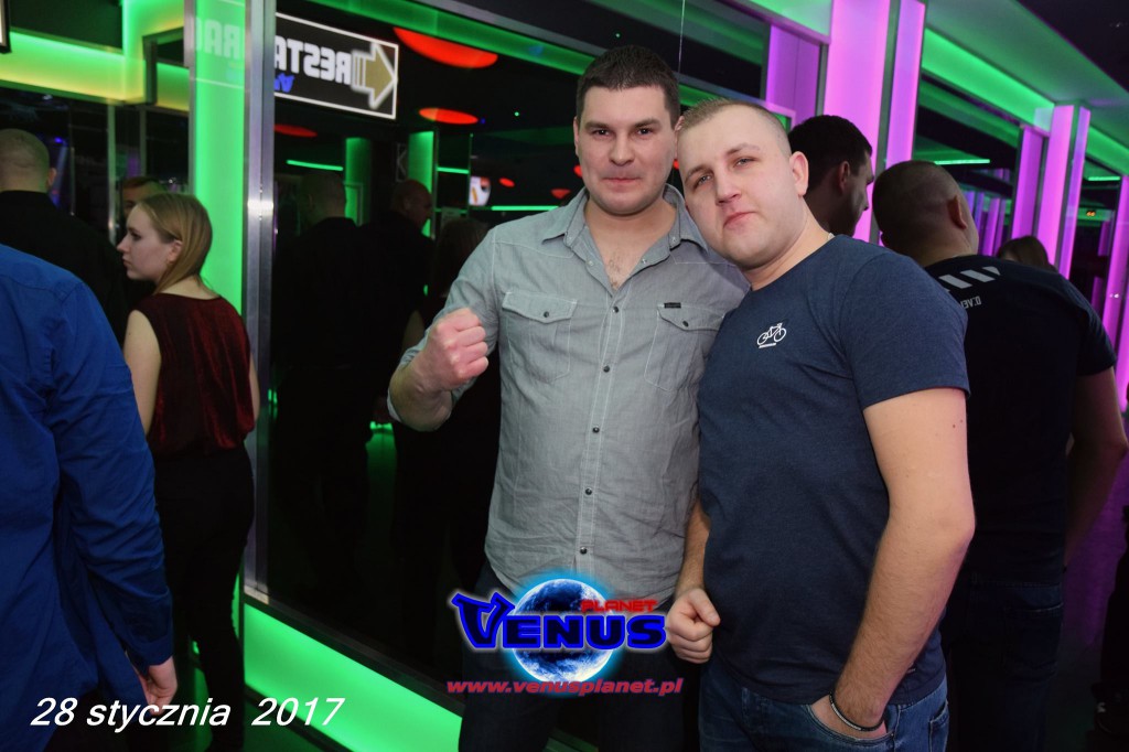 Sobotnia impreza w klubie Venus