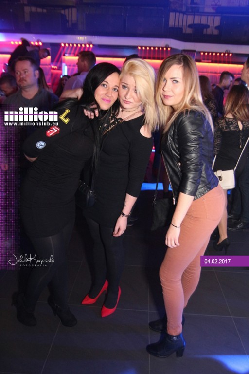 Sobotnie szaleństwo w klubie Million