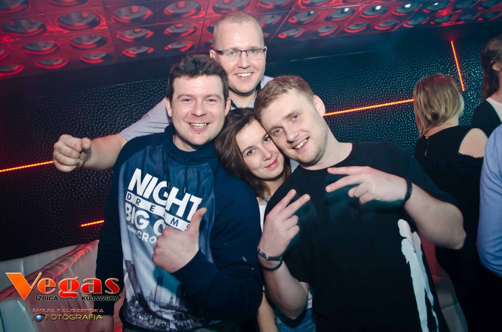 Sobotnia impreza w klubie Vegas