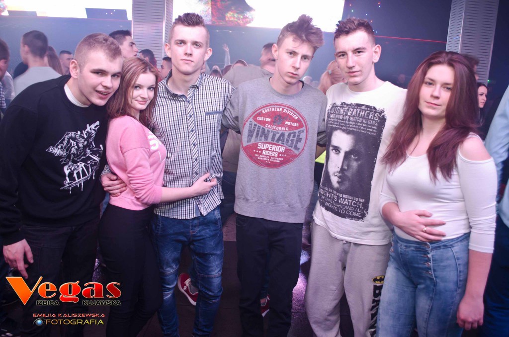 Sobotnia impreza w klubie Vegas