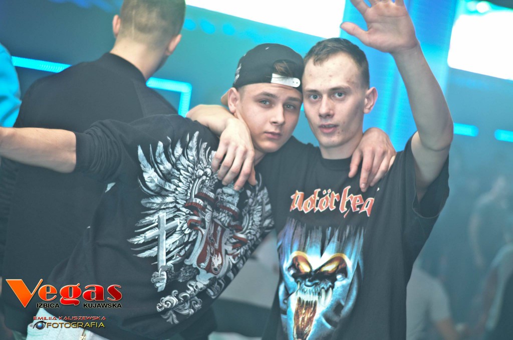 Sobotnia impreza w klubie Vegas