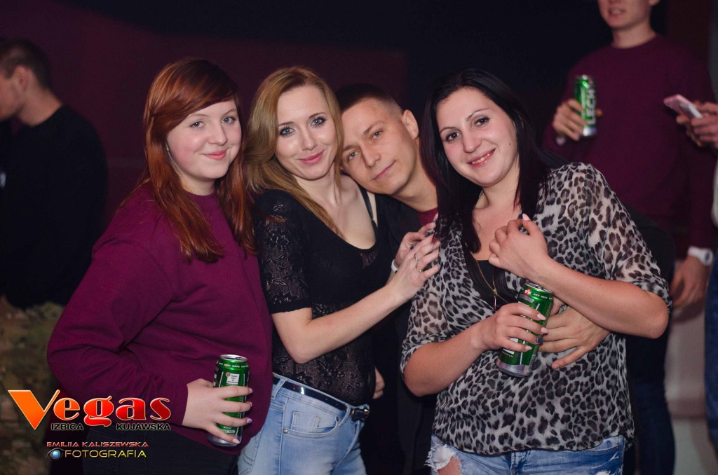 Sobotnia impreza w klubie Vegas
