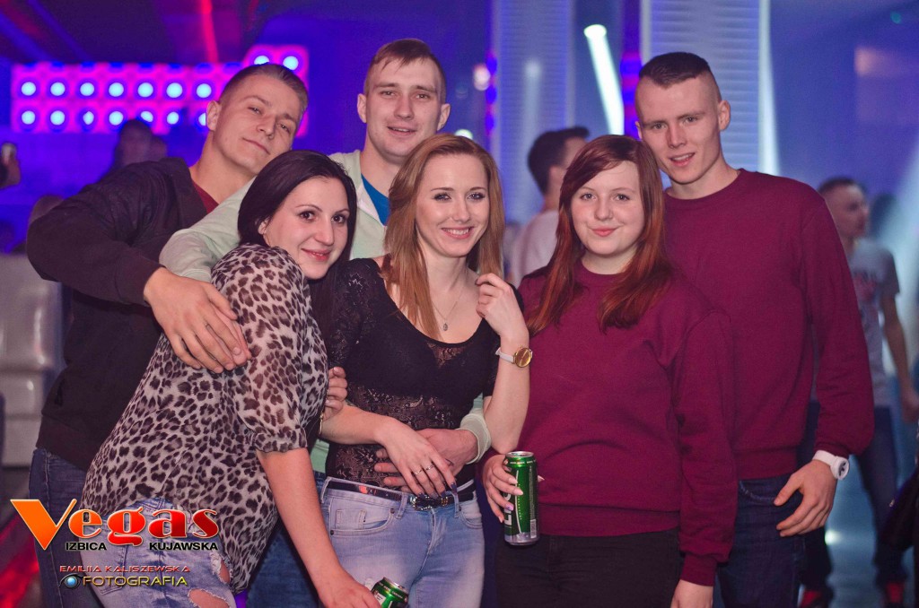 Sobotnia impreza w klubie Vegas