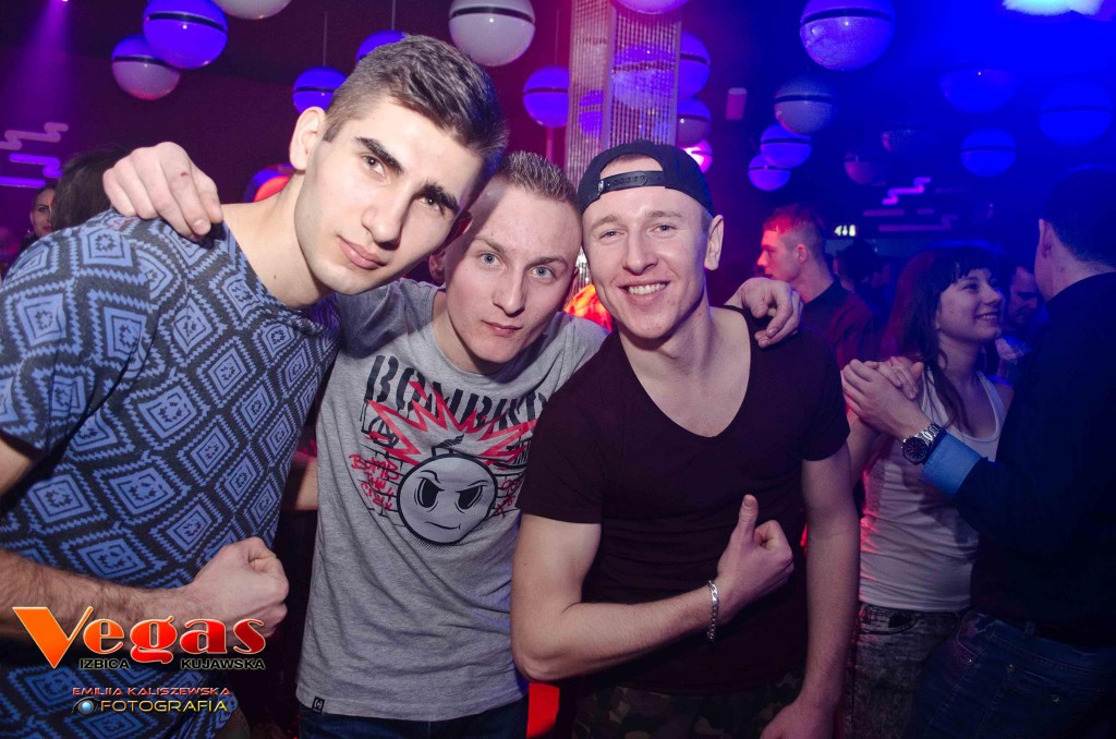 Sobotnia impreza w klubie Vegas