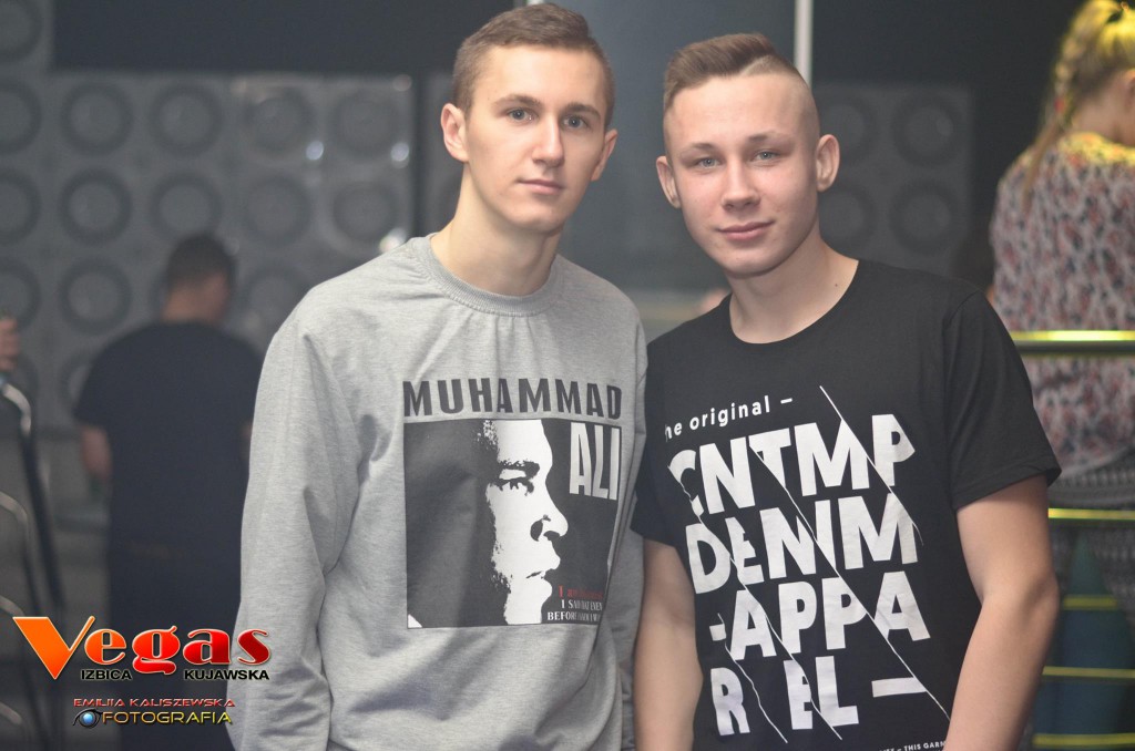 Sobotnia impreza w klubie Vegas