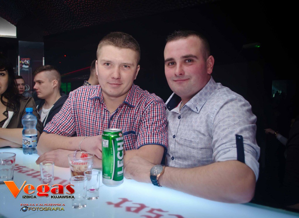 Sobotnia impreza w klubie Vegas
