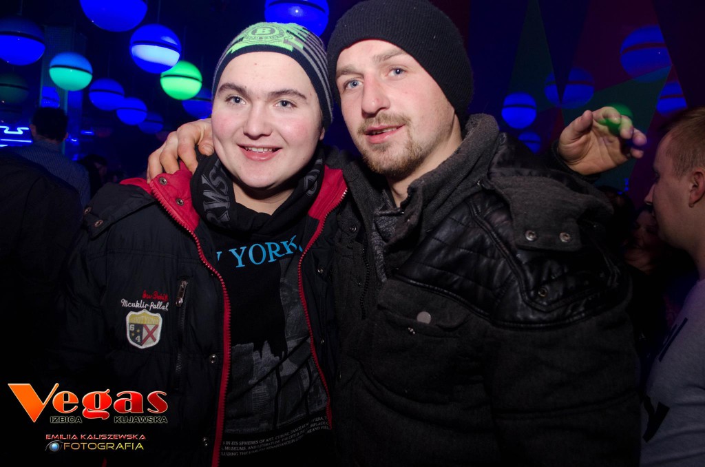 Sobotnia impreza w klubie Vegas