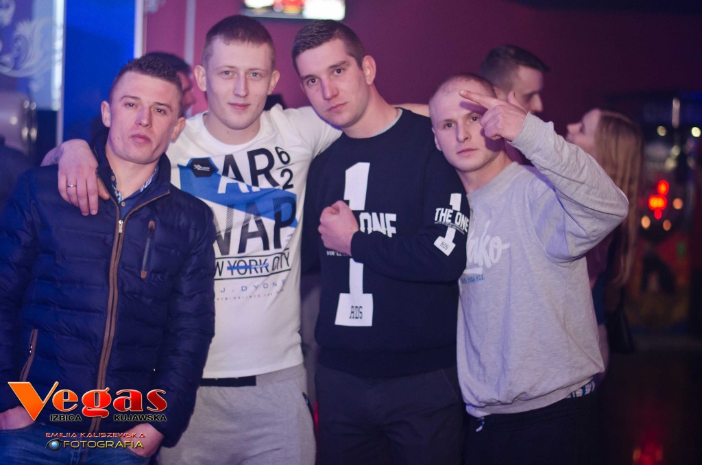 Sobotnia impreza w klubie Vegas