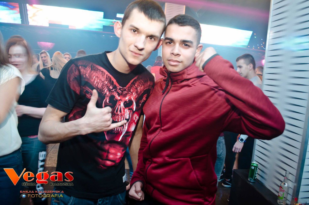 Sobotnia impreza w klubie Vegas