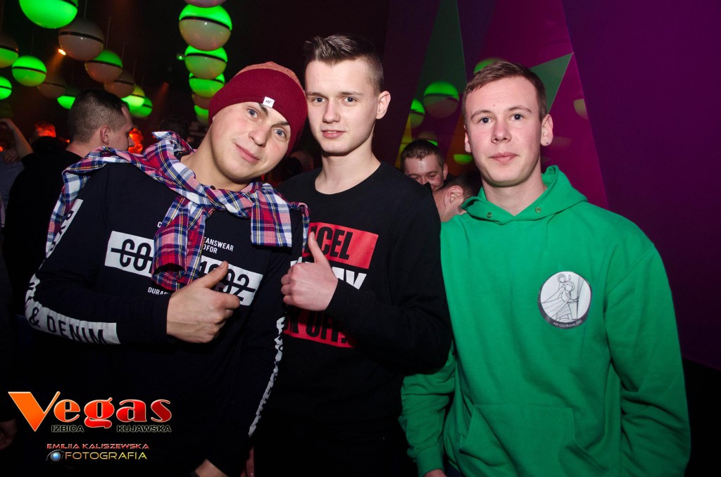 Sobotnia impreza w klubie Vegas