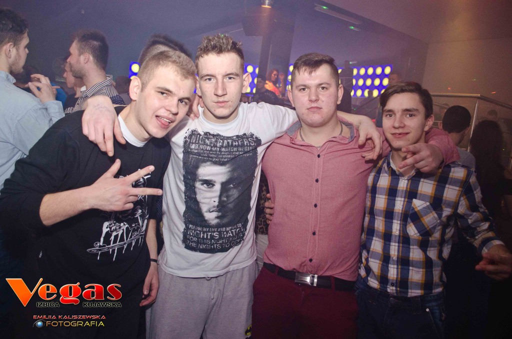 Sobotnia impreza w klubie Vegas