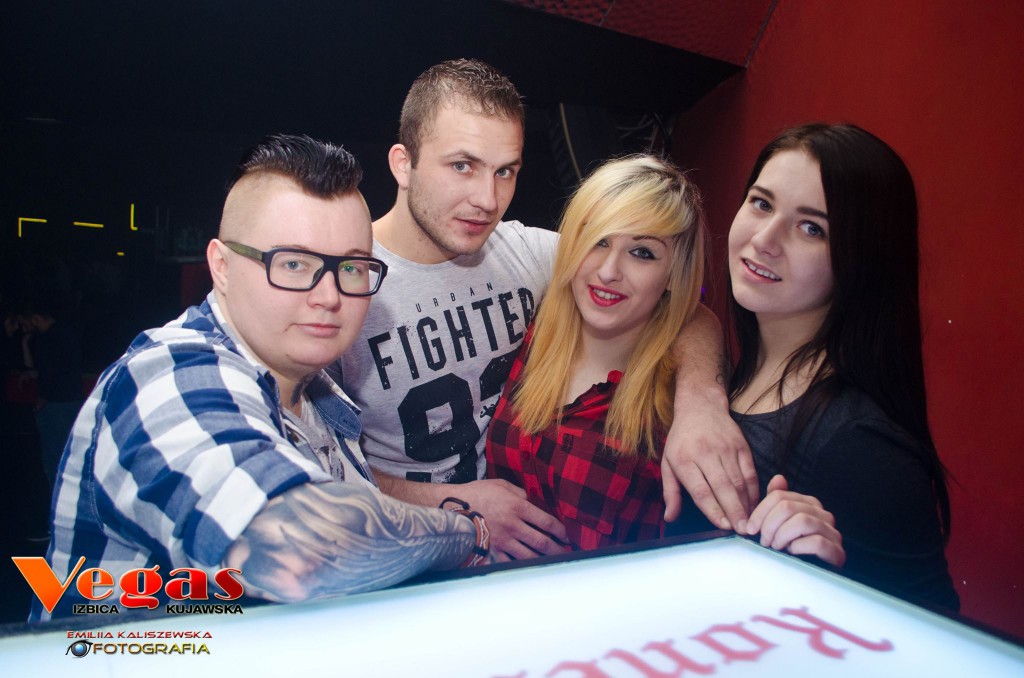 Sobotnia impreza w klubie Vegas