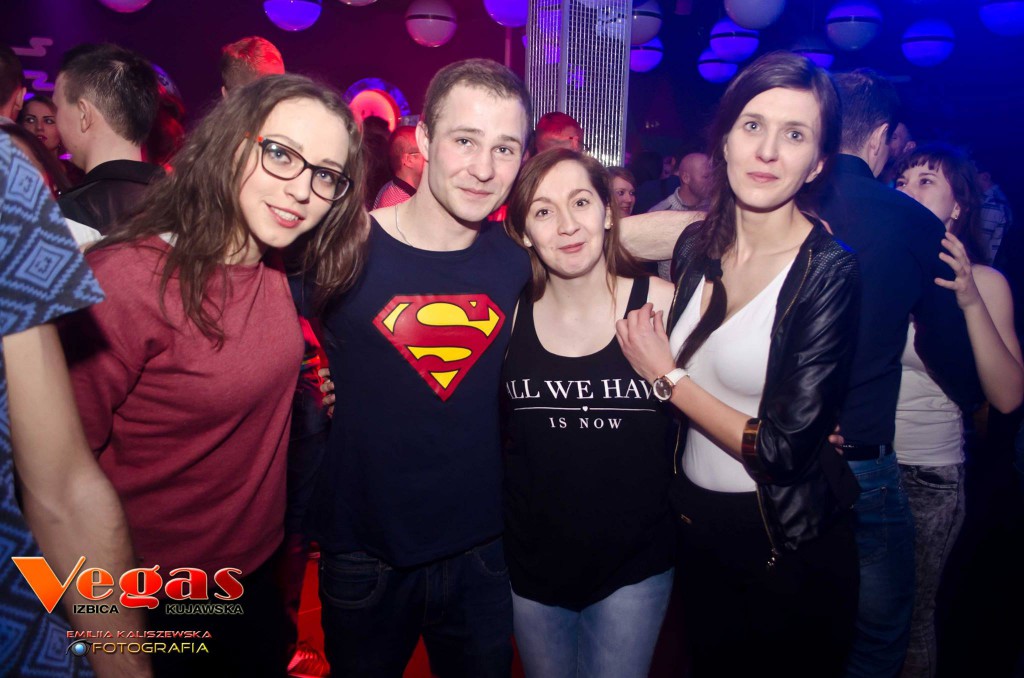 Sobotnia impreza w klubie Vegas