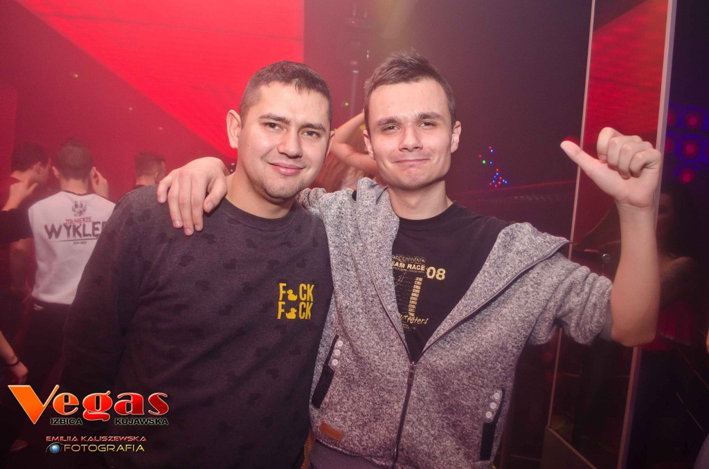 Sobotnia impreza w klubie Vegas