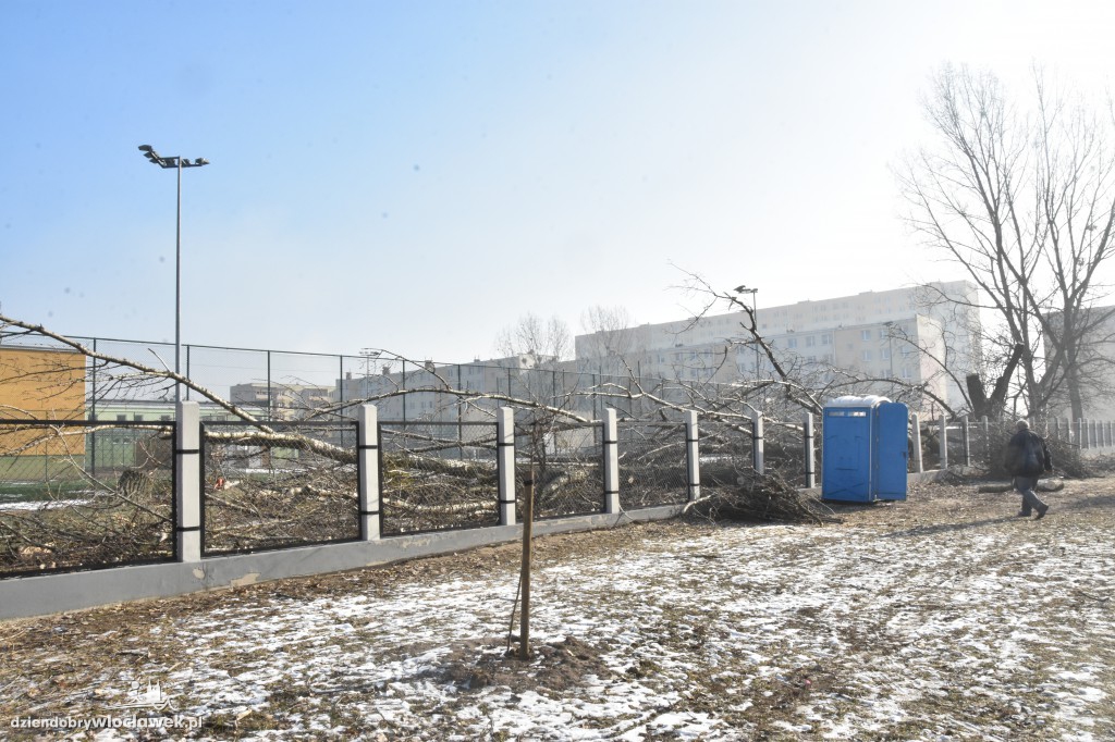 Wycinka przy Gniazdowskiego