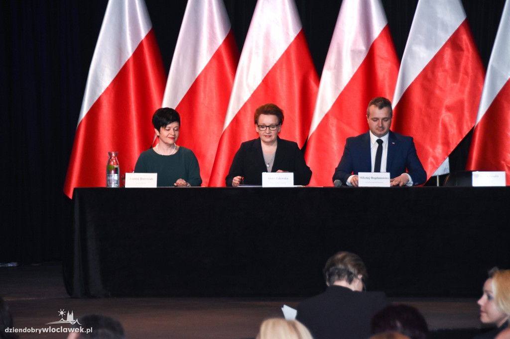 Minister Anna Zalewska we Włocławku