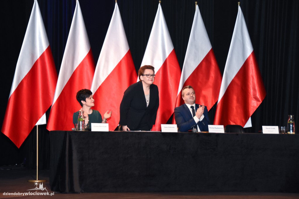 Minister Anna Zalewska we Włocławku