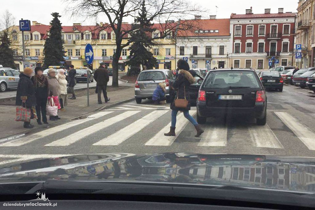 Plac Wolności - potrącenie na pasach