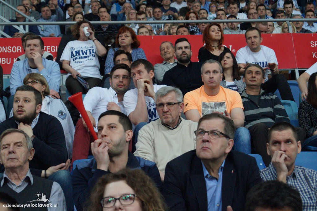Kibice na meczu Anwil - Energa Czarni Słupsk