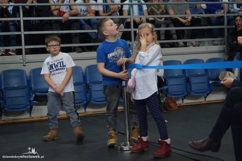 Kibice na meczu Anwil - Energa Czarni Słupsk
