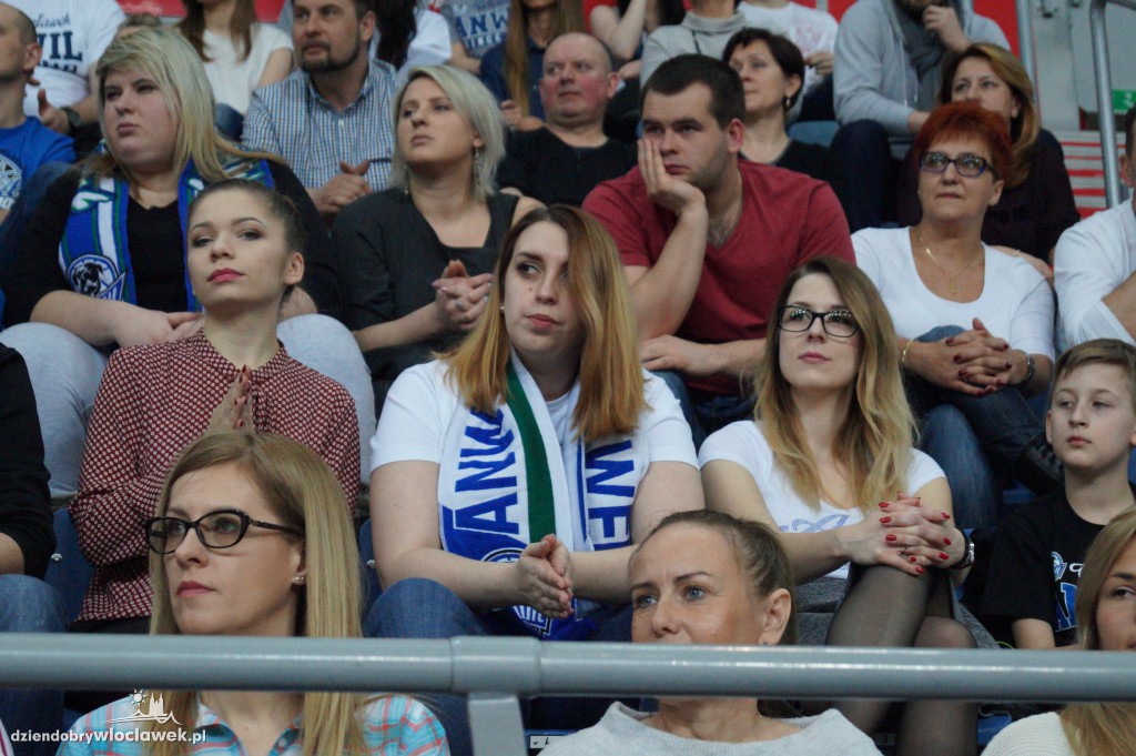 Kibice na meczu Anwil - Energa Czarni Słupsk