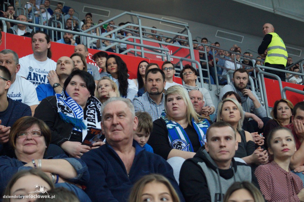 Kibice na meczu Anwil - Energa Czarni Słupsk