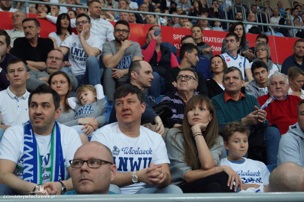Kibice na meczu Anwil - Energa Czarni Słupsk