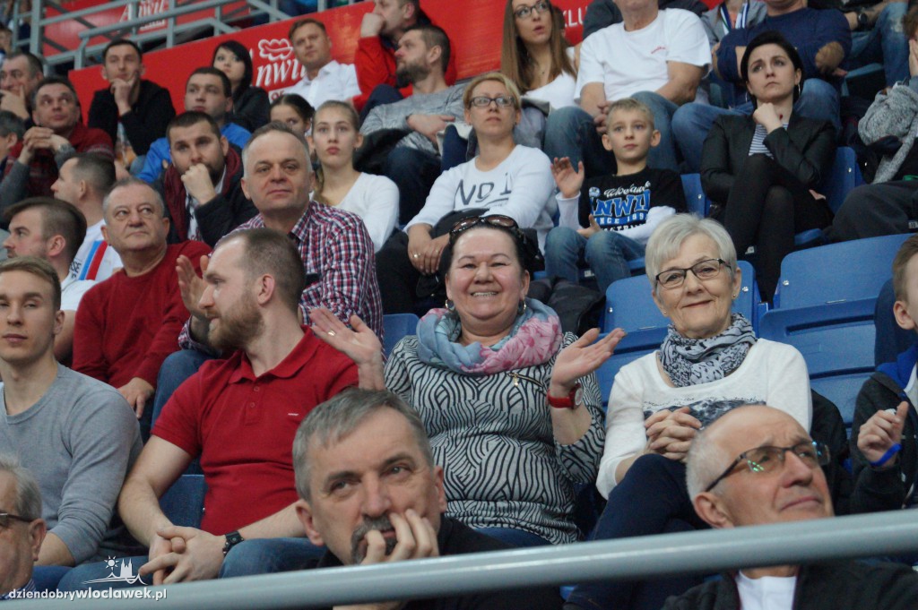 Kibice na meczu Anwil - Energa Czarni Słupsk