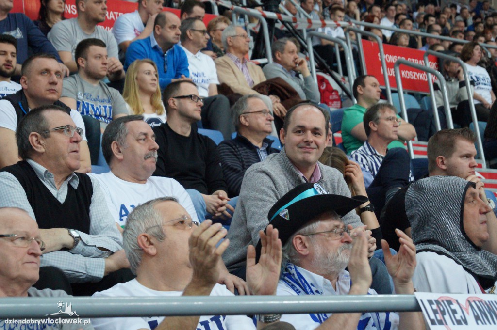 Kibice na meczu Anwil - Energa Czarni Słupsk