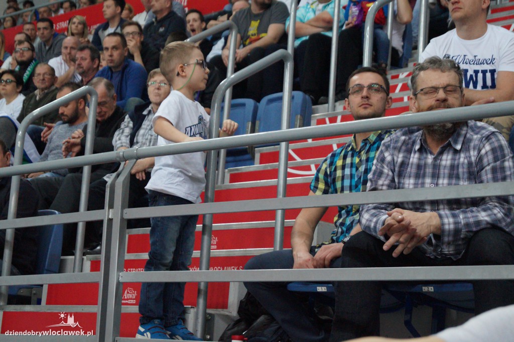 Kibice na meczu Anwil - Energa Czarni Słupsk
