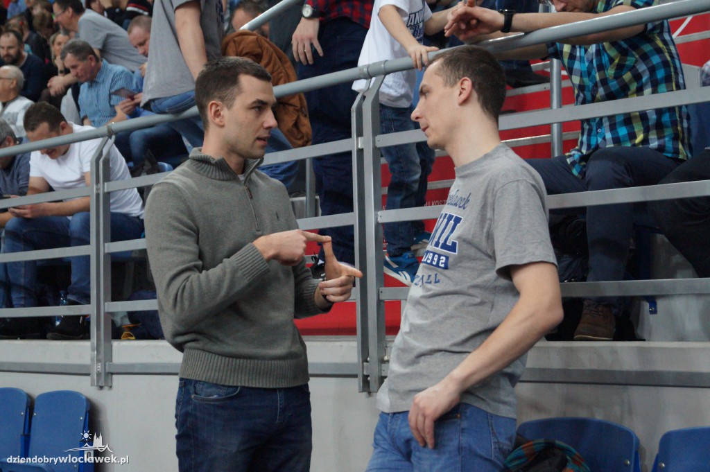 Kibice na meczu Anwil - Energa Czarni Słupsk
