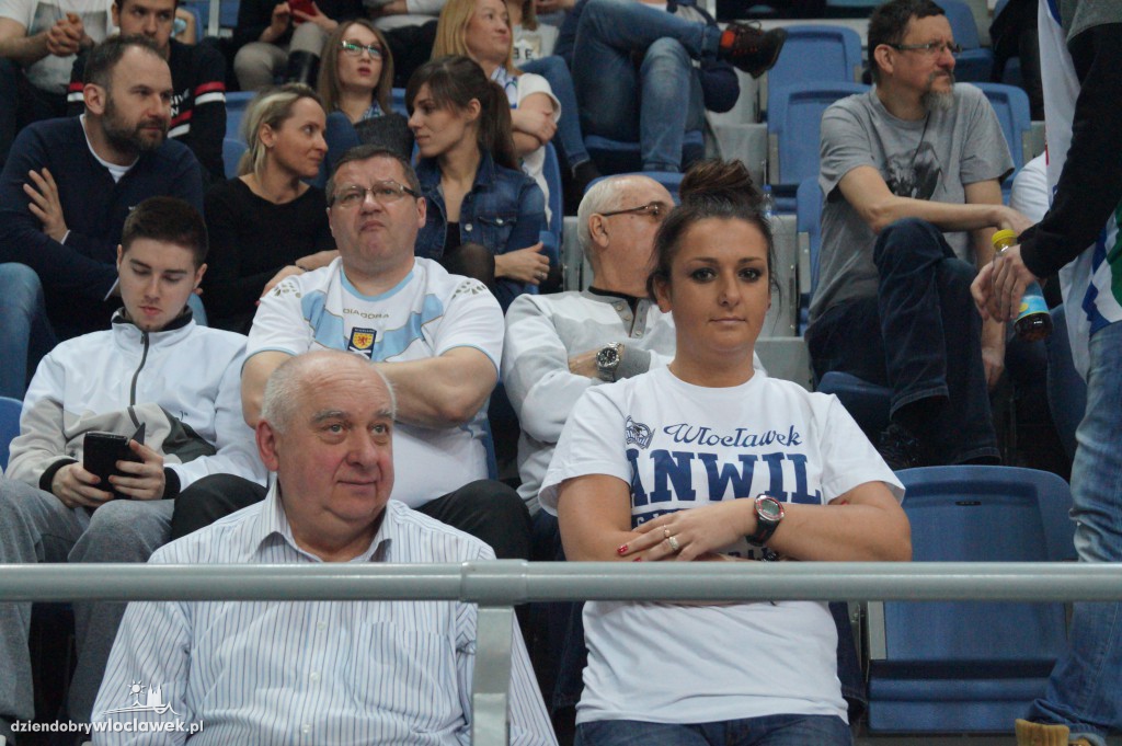 Kibice na meczu Anwil - Energa Czarni Słupsk