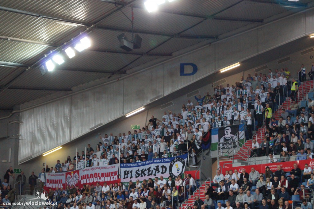 Kibice na meczu Anwil - Energa Czarni Słupsk