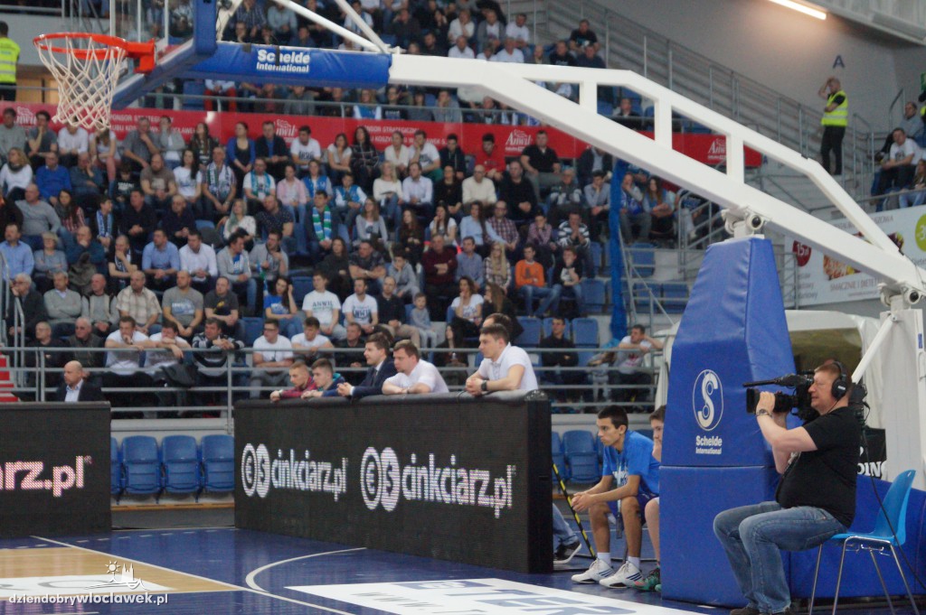 Kibice na meczu Anwil - Energa Czarni Słupsk