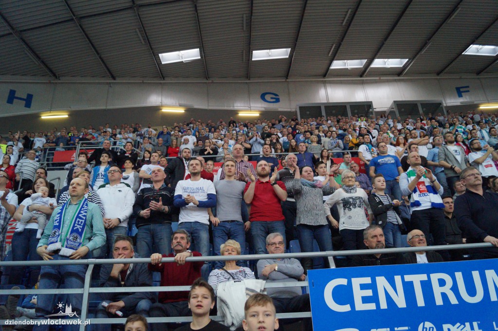 Kibice na meczu Anwil - Energa Czarni Słupsk