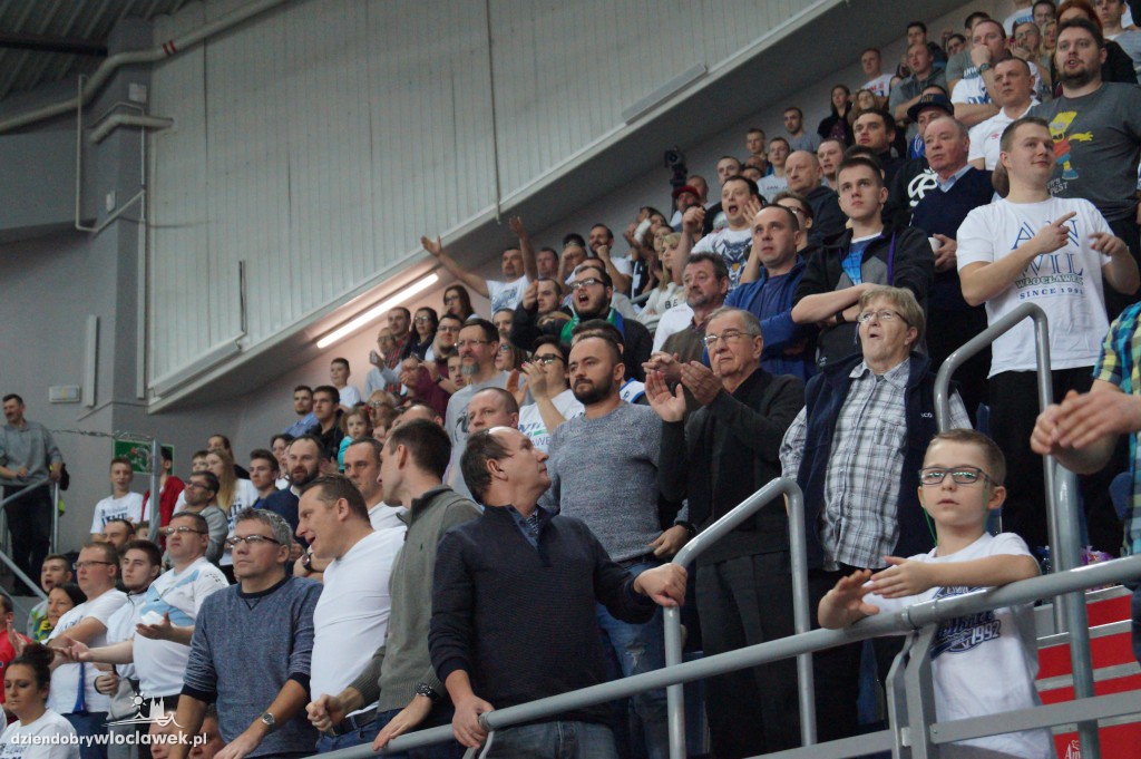 Kibice na meczu Anwil - Energa Czarni Słupsk