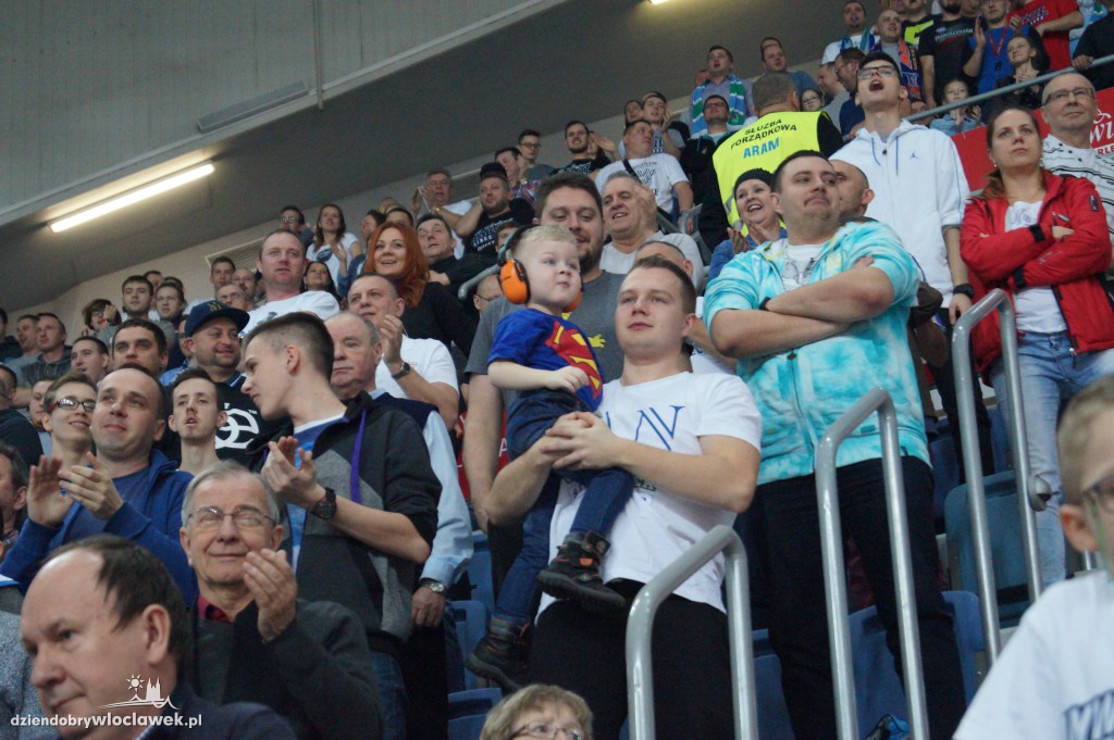 Kibice na meczu Anwil - Energa Czarni Słupsk