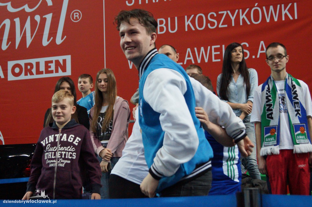 Kibice na meczu Anwil - Energa Czarni Słupsk