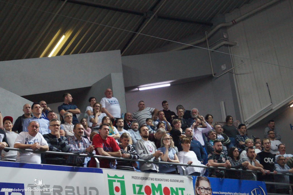 Kibice na meczu Anwil - Energa Czarni Słupsk