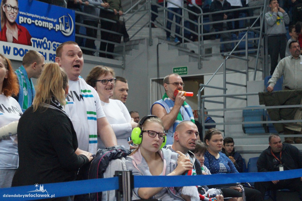 Kibice na meczu Anwil - Energa Czarni Słupsk