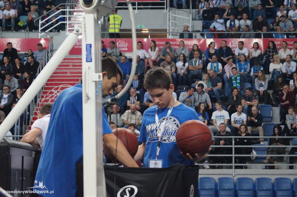 Kibice na meczu Anwil - Energa Czarni Słupsk