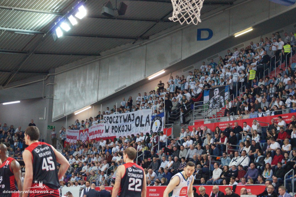 Kibice na meczu Anwil - Energa Czarni Słupsk