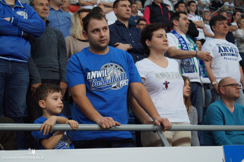 Kibice na meczu Anwil - Energa Czarni Słupsk