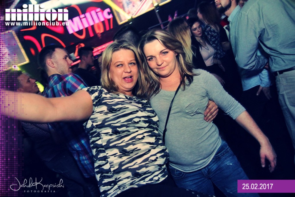 Sobotnia impreza w Klubie Million