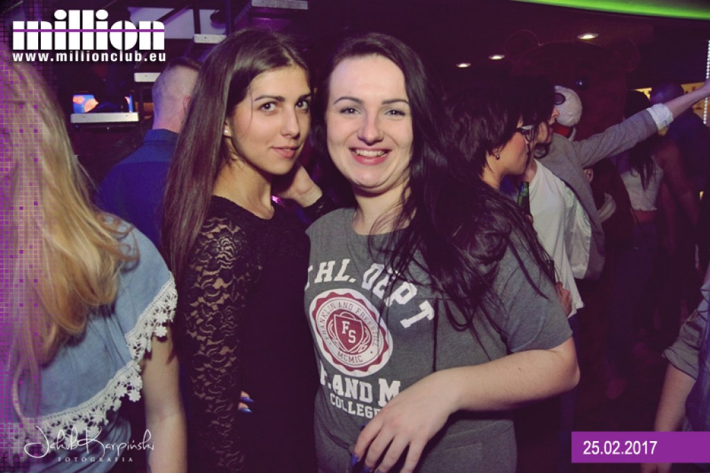 Sobotnia impreza w Klubie Million