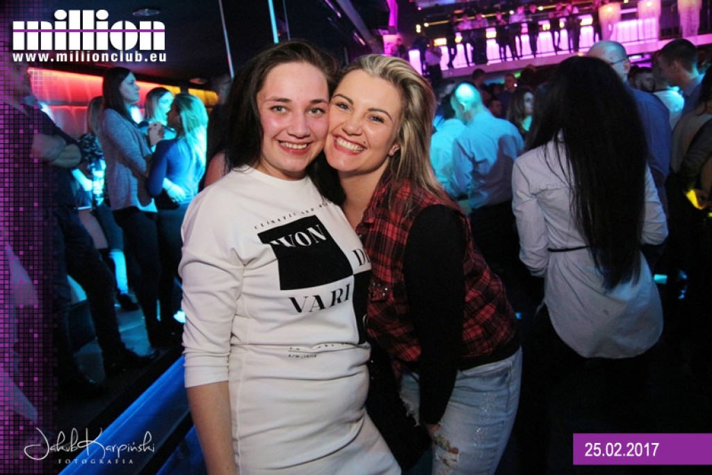 Sobotnia impreza w Klubie Million