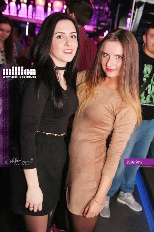 Sobotnia impreza w Klubie Million