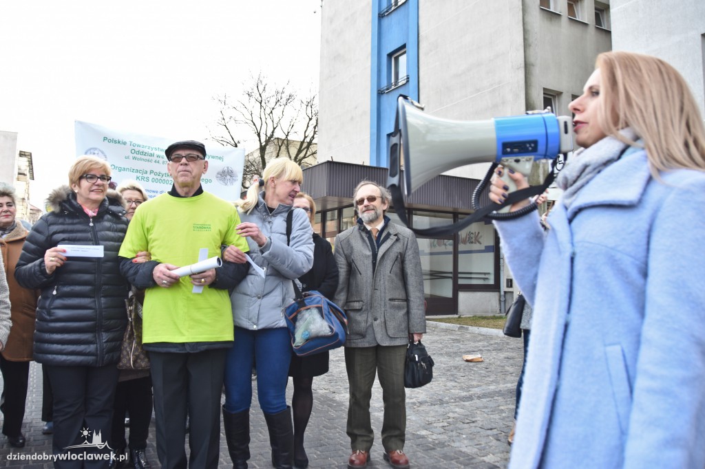 W centrum miasta zrobili hałas dla 1%